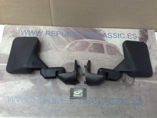 RET412P5 JUEGO ESPEJOS RETROVISORES EXTERIORES BRAZO LARGO NISSAN TRADE 93->01, REF. 6101970-6102970
