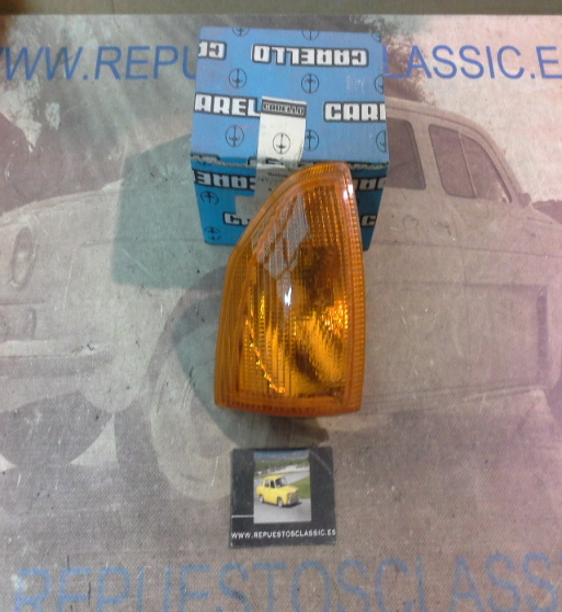 17P8* PILOTO INTERMITENTE DELANTERO DERECHO AMBAR ALFA ROMEO 33 83 -> 90 CARELLO LLA681