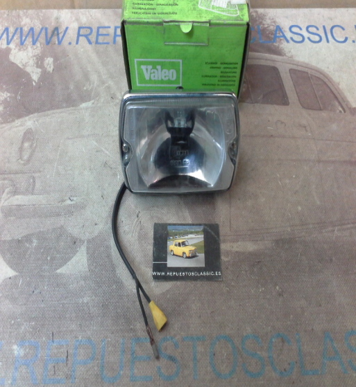 A35-32P8 FARO OPTICA BLANCA LARGO ALCANCE CIBIE AIRPORT 35 RENAULT 5 ALPINE Y OTROS