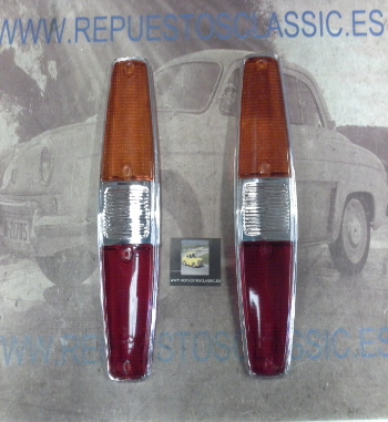 IFO89P2 JUEGO TULIPAS PILOTOS TRASEROS FORD TRANSIT MKI ->1980 REF. PX1779