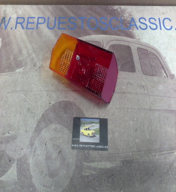 Li54 TULIPA PILOTO TRASERO SIN LUZ MATRICULA CITROEN DYANE 6