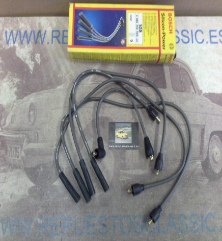 379P3 BOSCH JUEGO CABLES DE BUJIAS FORD CAPRI, FIESTA, ESCORT, ORION, SIERRA, TRANSIT 1.3/1.6/XR2, REF. 0986356586