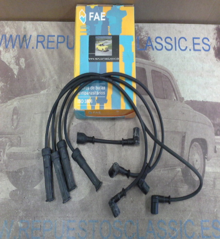 CB91P1 JUEGO CABLES DE BUJIAS HONDA CIVIC 87>, HYUNDAI LANTRA 90>, S COUPE 90>, PONY 89>, H100 93>, FAE 85390