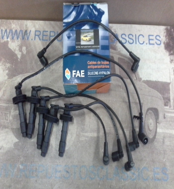 CB92P1 JUEGO CABLES DE BUJIAS VOLVO 850, S40, S70, V70 2.0/2.3 T5, FAE 85480