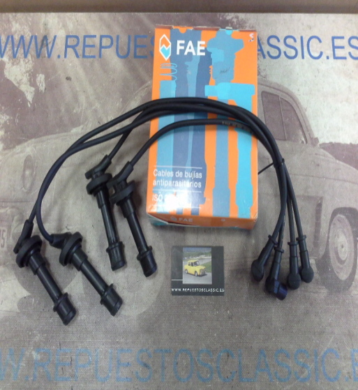 CB94P1 JUEGO CABLES DE BUJIAS FAE 85480 HONDA CIVIC, CONCERTO, CRX, ROVER 200, 400