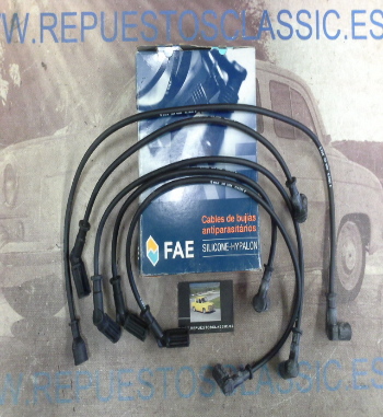 CB97P1 JUEGO CABLES DE BUJIAS FAE 85790 ROVER 214, 414 1.4/1.4 SI/GSI 90->