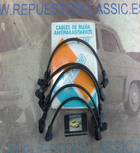CB98P1 JUEGO CABLES DE BUJIAS FAE 83850 AUSTIN, ROVER, MG, MORRIS, MINI, TRIUMPH 1.0/1.1/1.3