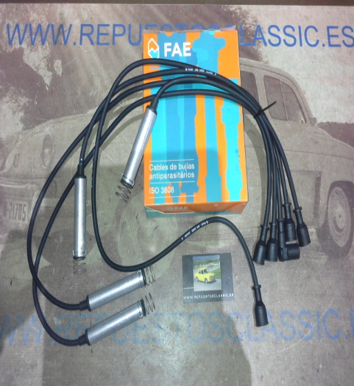 CB103P1 JUEGO CABLES DE BUJIAS FAE 83530 OPEL OMEGA A 86>94, VECTRA A 88>95 1.8/2.0