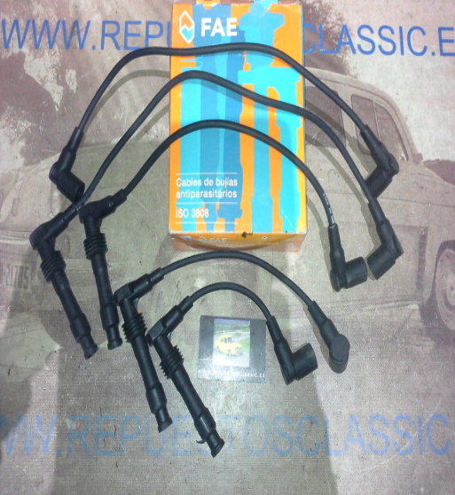 CB106P1 JUEGO CABLES DE BUJIAS FAE 85090 OPEL ASTRA , CALIBRA, KADETT, VECTRA C20XE 2.0i GSI 16v/2.0i TURBO