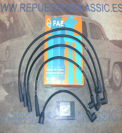 CB109P1 JUEGO CABLES DE BUJIAS FAE 83820 BMW 316, 318, 320 (75>87) 518, 520 (72>81) ROVER, HONDA