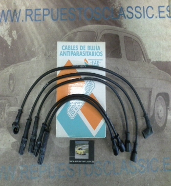CB135P1 JUEGO CABLES DE BUJIAS FAE 83700 VOLKSWAGEN GOLF GTI 74>84, JETTA CTX 76>84