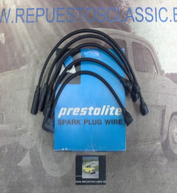 CB142P1 JUEGO CABLES DE BUJIAS VOLKSWAGEN PASSAT/SANTANA 1.3/1.6/1.8 85->, AUDI 80 1.3/1.5/1.6 85-> REF. 84620 - 83660