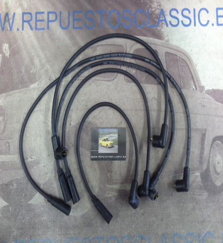 CB143P1 JUEGO CABLES DE BUJIAS SEAT IBIZA, MALAGA, RONDA SYSTEM PORSCHE 1.2/1.5