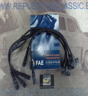 CB149P1 JUEGO CABLES DE BUJIAS FAE 83430 FORD SCORPIO 2.8i v6 85->87 (SIN CABLE BOBINA)