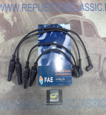 CB157P1 JUEGO CABLES DE BUJIAS FAE 85150 CITROEN AX GTI, ZX, PEUGEOT 106 XSI, 205, 405, 306 MOTOR 1.4 TU