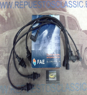CB159P1 JUEGO CABLES DE BUJIAS FAE 83310 CITROEN BX 15/16/19, VISA 1.6 GTI