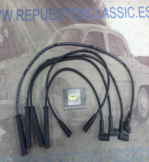 CB161P1 JUEGO CABLES DE BUJIAS CITROEN BX 1.9 GTI, XM 2.0i (BVM/BVA) PEUGEOT 405 1.9 SRI, 605 2.0i