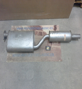 6184811 P9 SILENCIOSO INTERMEDIO ORIGINAL FORD TRANSIT MK3 2.5D 85->92