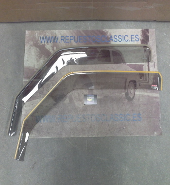 DB210P3 DERIVABRISAS AHUMADOS AIR PRESS VOLKSWAGEN GOLF, JETTA MK2 87-> (2P. SIN CRISTAL TRIANGULAR)