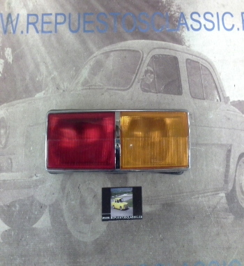 ISE791P4 PILOTO COMPLETO TRASERO DERECHO METALICO SEAT 124 1ª SERIE LADA 1200 , 1300