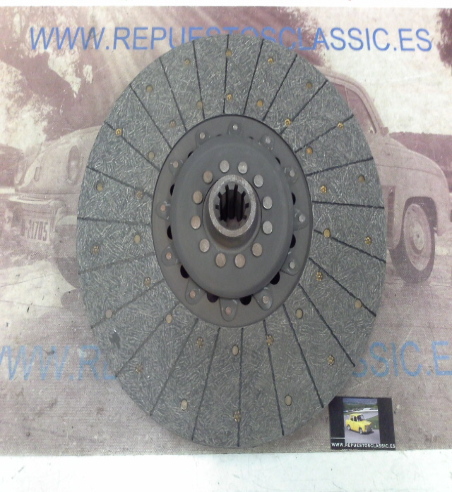 DEi04P1 DISCO EMBRAGUE BARREIROS CENTAURO MOT. B36 DIAMETRO 420mm 10 ESTRIAS EXT. 45mm, INT. 36mm, ANTA 8113