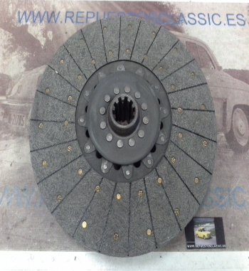 DEi05P1 DISCO EMBRAGUE BARREIROS 6226, 6426 MOT. BS36 DIAMETRO 420mm 10 ESTRIAS EXT. 50,5mm, INT. 41,5mm x 78mm, REF. 8112