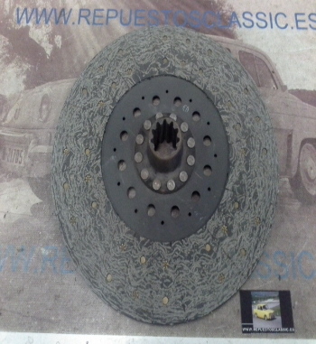 DEi06P1 DISCO EMBRAGUE PEGASO 1080, 1083, 1086, 1088 ETC. DIAMETRO 420mm 11 ESTRIAS CONICAS, REF. 9101