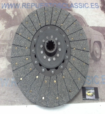 DEi10P1 DISCO EMBRAGUE BARREIROS DIAMETRO 420mm 10 ESTRIAS EXT. 44,4mm, INT. 37mm x 72,5mm, REF. 9100