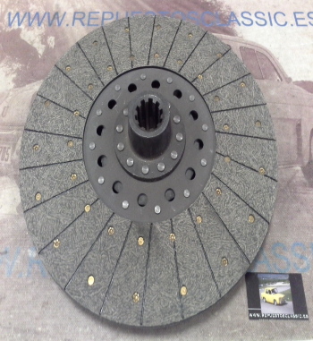 DEi10P1 DISCO EMBRAGUE BARREIROS DIAMETRO 420mm 10 ESTRIAS EXT. 44,4mm, INT. 37mm x 72,5mm, REF. 9100