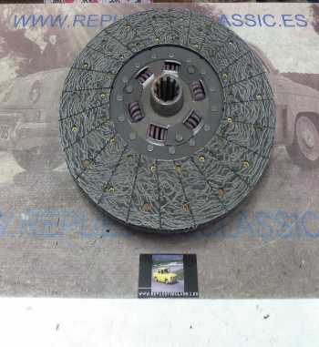 DEi14P1 DISCO EMBRAGUE EBRO P170/190/200/250 380mm 10 ESTRIAS EXT. 44,5mm, INT. 36mm x 52,5mm, REF. 6535