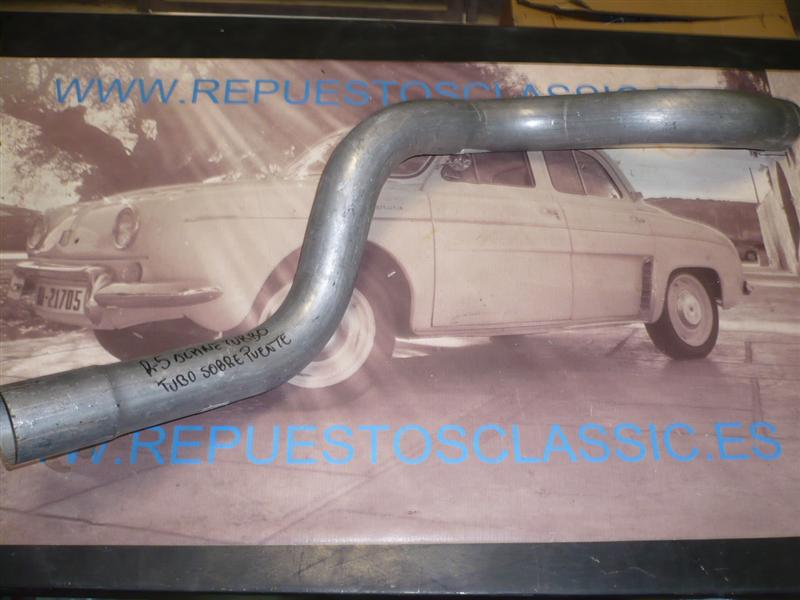 TUBERIA ESCAPE SOBRE PUENTE RENAULT 5 ALPINE TURBO