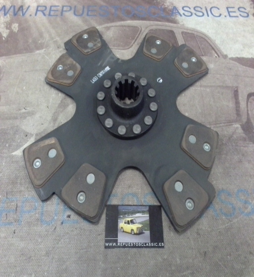 DEi21P1 DISCO EMBRAGUE CERAMICO PEGASO 1089 MOT. 9156 DIAMETRO 380mm 10 ESTRIAS, REF. 509551