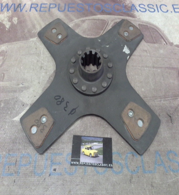 DEi22P1 DISCO EMBRAGUE CERAMICO PEGASO DIAMETRO 380mm 10 ESTRIAS EXT. 51mm INT. 41,5mm x 33mm, REF. 507331