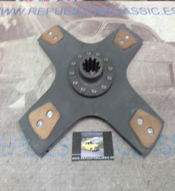 DEi23P1 DISCO EMBRAGUE CERAMICO PEGASO DIAMETRO 380mm 10 ESTRIAS EXT. 45mm INT. 36mm x 33mm, REF. 509552