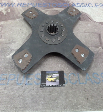 DEi26P1 DISCO EMBRAGUE CERAMICO VEHICULO INDUSTRIAL DIAMETRO 380mm 10 ESTRIAS EXT. 51mm INT. 41mm x 33mm