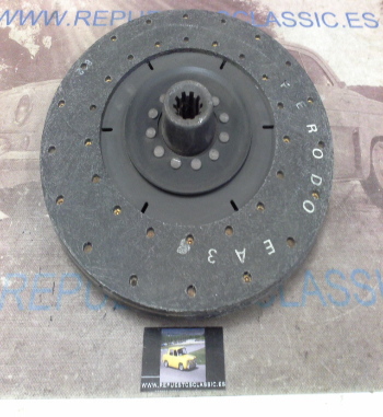 DEi27P1 DISCO EMBRAGUE VOLVO BM DIAMETRO 380mm 10 ESTRIAS EXT. 38mm INT. 31mm x 59,5mm