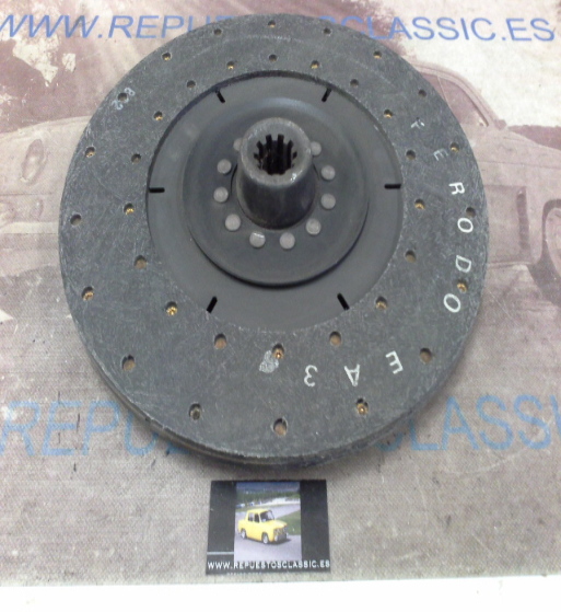 DEi27P1 DISCO EMBRAGUE VOLVO BM DIAMETRO 380mm 10 ESTRIAS EXT. 38mm INT. 31mm x 59,5mm
