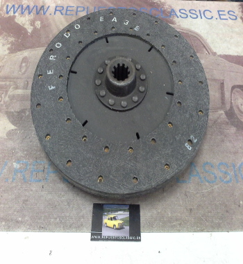 DEi27P1 DISCO EMBRAGUE VOLVO BM DIAMETRO 380mm 10 ESTRIAS EXT. 38mm INT. 31mm x 59,5mm