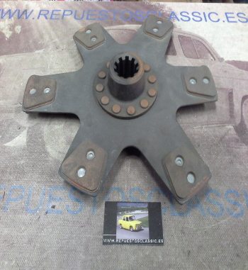 DEi29P1 DISCO EMBRAGUE CERAMICO BARREIROS C17 - 4217 MOT. B26 DIAMETRO 360mm 10 ESTRIAS EXT. 45mm INT. 36mm x 58mm