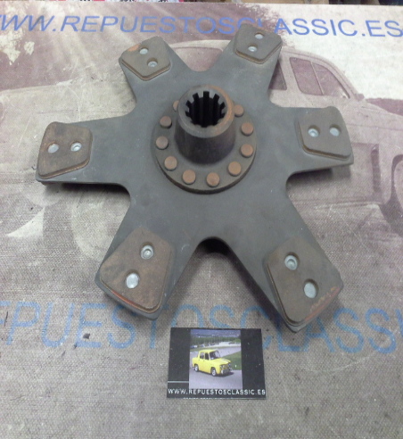 DEi29P1 DISCO EMBRAGUE CERAMICO BARREIROS C17 - 4217 MOT. B26 DIAMETRO 360mm 10 ESTRIAS EXT. 45mm INT. 36mm x 58mm
