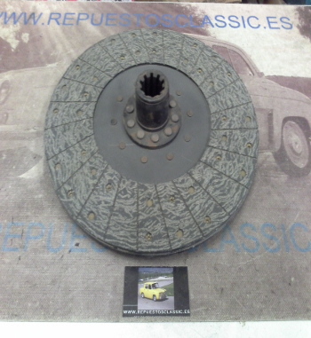DEi33P1 DISCO EMBRAGUE BARREIROS R545 DIAMETRO 350mm 10 ESTRIAS EXT. 40mm INT. 32mm x 71mm, REF. 5330
