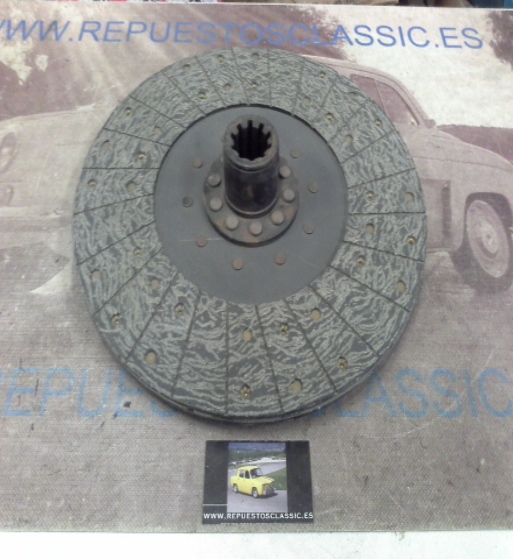 DEi33P1 DISCO EMBRAGUE BARREIROS R545 DIAMETRO 350mm 10 ESTRIAS EXT. 40mm INT. 32mm x 71mm, REF. 5330