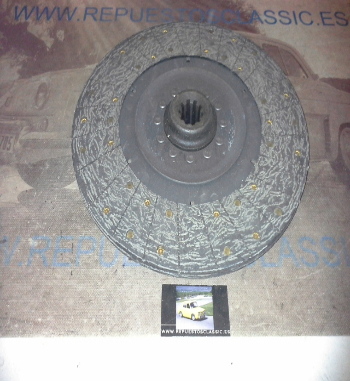 DEi34P1 DISCO EMBRAGUE BARREIROS AZOR 4216 MOT. B54/MOT. DITER 4214/4216 DIAMETRO 355mm 10 ESTRIAS, REF. 6921