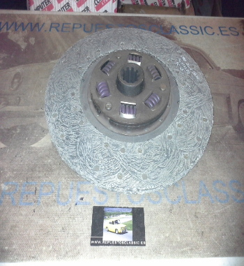 DEi35P1 DISCO EMBRAGUE CUMMINS, EBRO SERIE M/P/AUTOBUSES DIAMETRO 355mm 10 ESTRIAS EXT. 38mm INT. 31mm x 52mm, REF. 5101