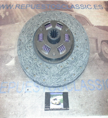 DEi41P1 DISCO EMBRAGUE AVIA 7000/8000  DIAMETRO 330mm 10 ESTRIAS EXT. 38,5mm INT. 30,5mm x 53mm, REF. 5836