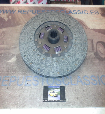 DEi41P1 DISCO EMBRAGUE AVIA 7000/8000  DIAMETRO 330mm 10 ESTRIAS EXT. 38,5mm INT. 30,5mm x 53mm, REF. 5836