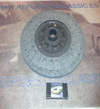 DEi42P1 DISCO EMBRAGUE FORD TRACTOR 5000/5100/5200/5600  DIAMETRO 326mm 25 ESTRIAS EXT. 41mm INT. 38mm x 32mm, REF. 9750