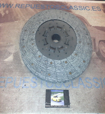 DEi42P1 DISCO EMBRAGUE FORD TRACTOR 5000/5100/5200/5600  DIAMETRO 326mm 25 ESTRIAS EXT. 41mm INT. 38mm x 32mm, REF. 9750