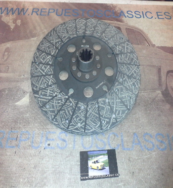 DEi43P1 DISCO EMBRAGUE TRACTOR NUFFIELD 2679/4467B  DIAMETRO 327mm 10 ESTRIAS EXT. 38mm INT. 31mm x 43mm, REF. 5840