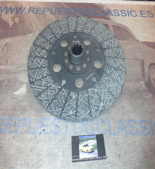 DEi43P1 DISCO EMBRAGUE TRACTOR NUFFIELD 2679/4467B  DIAMETRO 327mm 10 ESTRIAS EXT. 38mm INT. 31mm x 43mm, REF. 5840